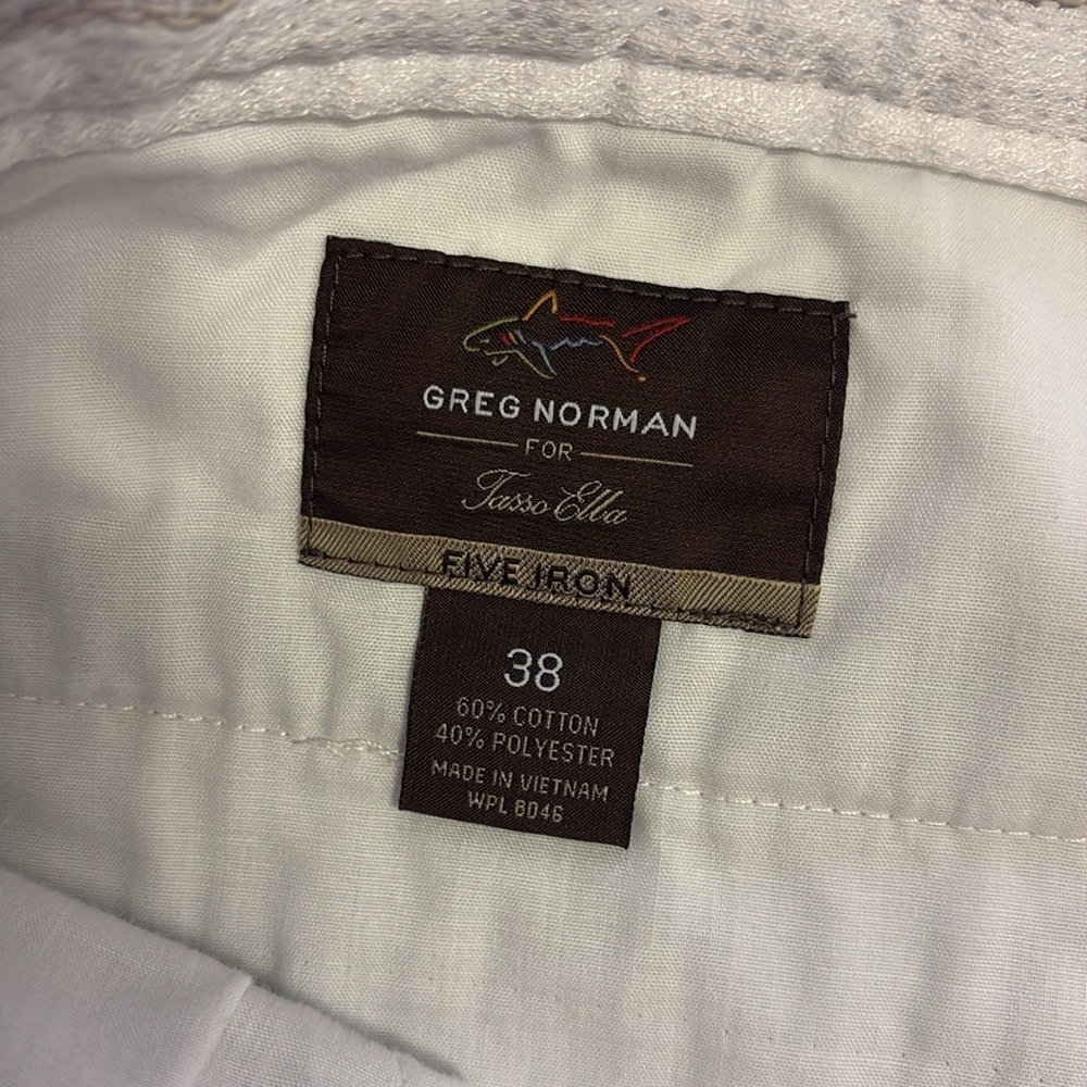 Men’s Greg Norman for Tasso Elba Ran Cargo Golf Shorts. Waist 38” - Picture 5 of 7